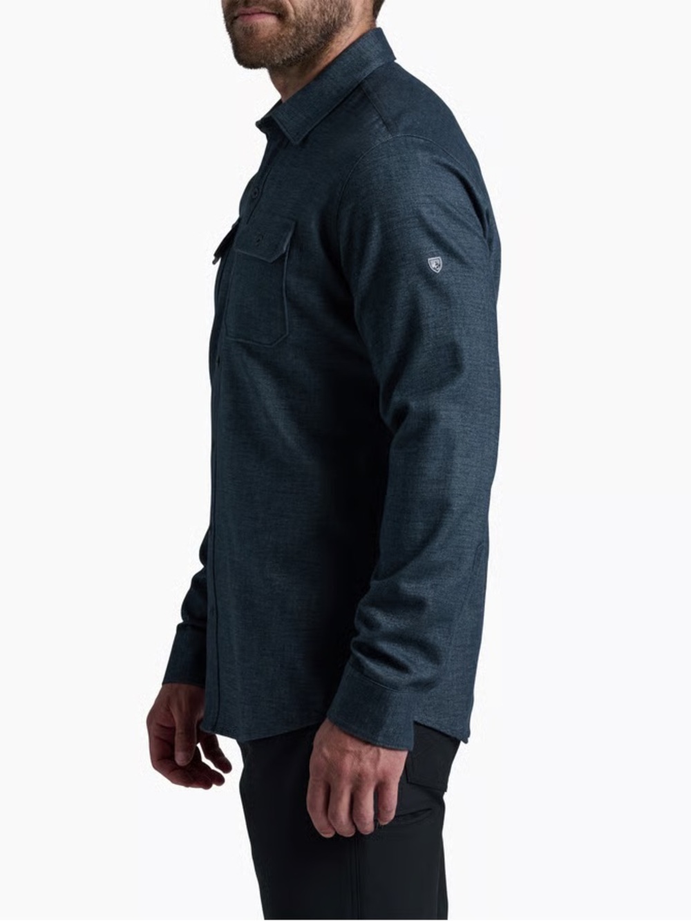 Kuhl DESCENDR™ FLANNEL in Deep Abyss Size Medium!